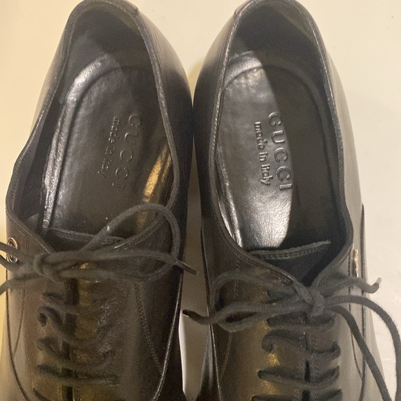 Gucci Cap Toe Leather Oxfords 9.5 - Picture 2 of 8